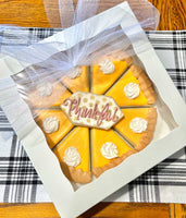 Thankful Pumpkin Pie Cookie Box!