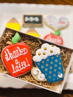 Teacher Appreciation Cookie Box - Thanks a Latte!