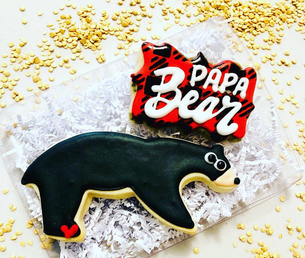 Papa Bear Cookie Box
