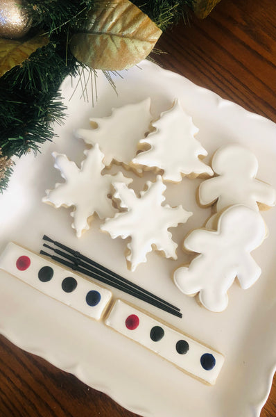 Paint Your Own! Christmas Cookie Set!