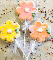 Flower Cookie Pops! LOCAL CUSTOMERS ONLY