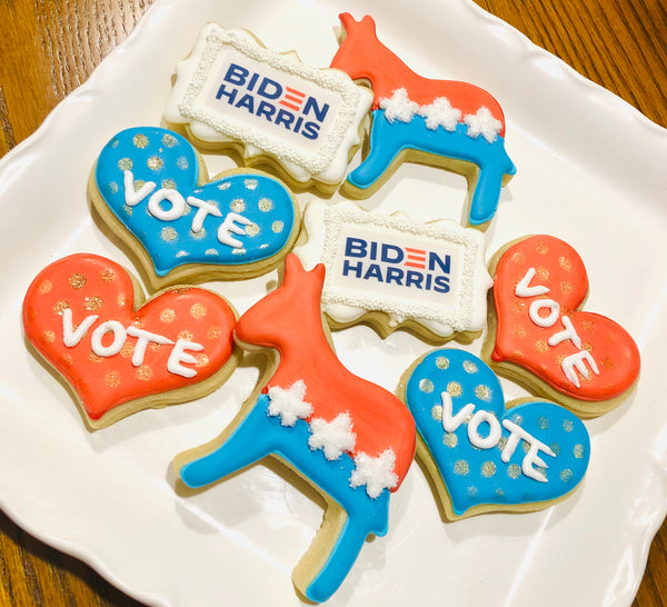 1 dozen Biden Democrat Cookies!